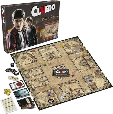 HASBRO GRA PLANSZOWA CLUEDO HARRY POTTER F1240 wersja PL