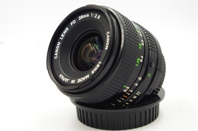 CANON LENS FD 28mm 1:2.8 Stan Rewelacja