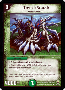 *DM-06 DUEL MASTERS - TRENCH SCARAB - !!!