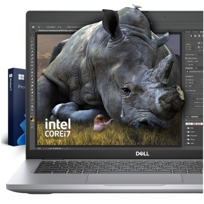 Laptop Dell 5420 Prestiżowy Ultrabook NVMe IrisXe 14 " Intel Core i7 64 GB / 2048 GB szary