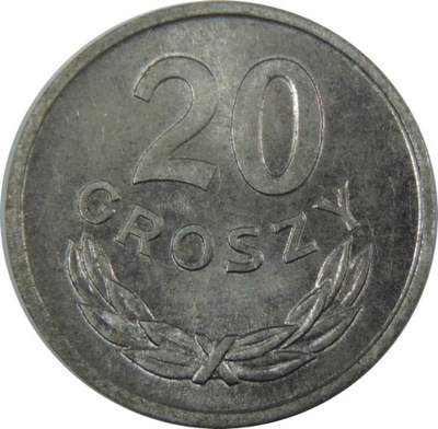 20 GROSZY 1966 - POLSKA - STAN (1-) - K2518