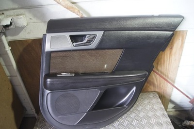 Обшивка дверь правый задняя jaguar xf x250 фото №1