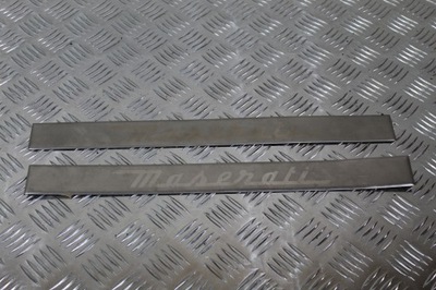 Накладка порог ghibli q4 фото №1