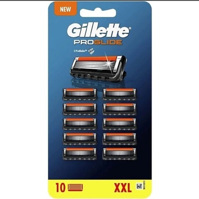 Gillette Fusion Proglide ostrza wkłady 10 szt UK