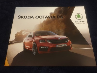 ----> Prospekt Skoda Octavia RS - 12/2018 ! 