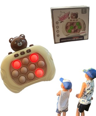 POP IT GRA KONSOLA GRA ANTYSTRESOWA ZRĘCZNOŚCIOWA MIŚ