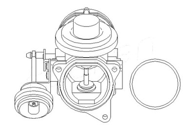 VÁLVULA EGR AUDI A4 A6 FORD GALAXY SEAT ALHAMBRA SKO  