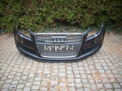 Audi q7 i 4l перед бампер передний стандарт przedlift решётка радиатора ew. светодиоды фото №1