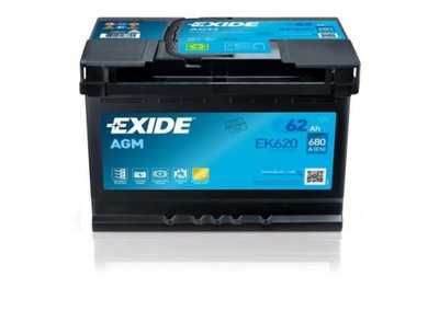 BATERÍA EXIDE EK620 MERCEDES OPEL BMW HYUNDAI  