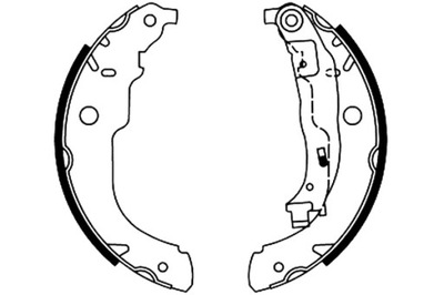 TOMEX BRAKES КОЛОДКИ ГАЛЬМІВНІ КОМПЛЕКТ PEUGEOT 207 06-