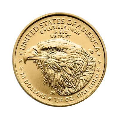 Moneta Amerykański Orzeł 1/4 uncji złota