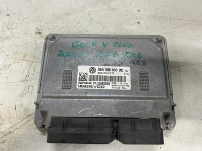 Бортовой компьютер блок управления двигателя golf v plus 1.6 fsi фото №1