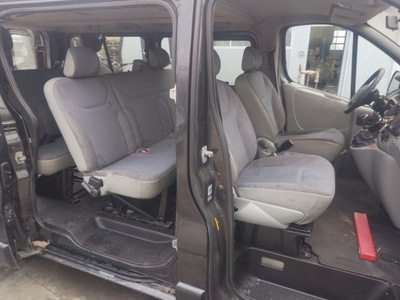 Trafic ii 04-14 сиденья середина обивка комплект фото №1