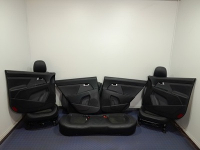 Kia sportage iii сидіння заднє сидіння обшивки комплект pół шкіра eu фото №1