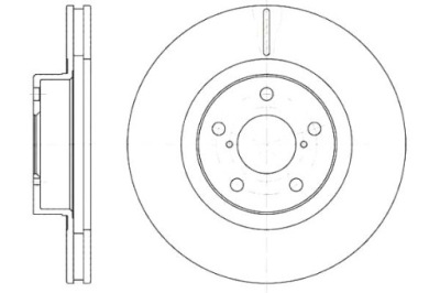 Remsa тормозные диски тормозные 2szt subaru brz 2.0 фото №1