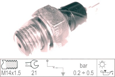 ERA SENSOR DE PRESIÓN ACEITES ERA - FIAT - LADA  