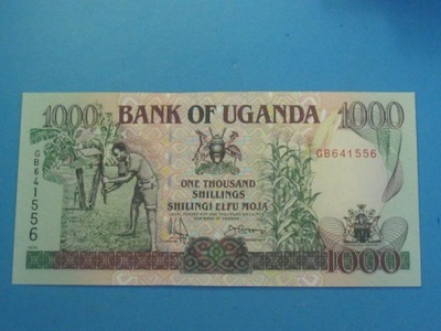 Uganda 1000 Shilings 1994 Rzadszy ! UNC P-36