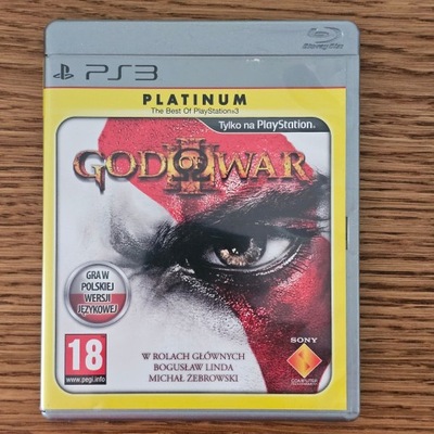 God of War III Platinum Wersja Polska PS3 HIT na Playstation 3