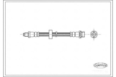 LAIDAS STABDŽIŲ LANKSTUS FORD MONDEO 00-07 GAL. COR 