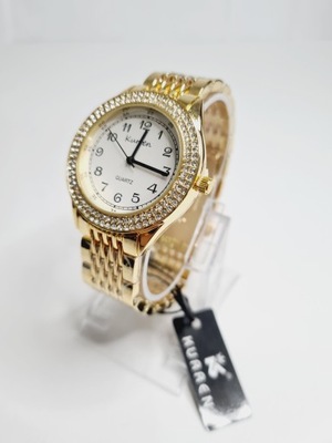 Zegarek damski złoty bransoleta Z0