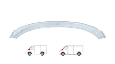 Pas жабо жабо vw transporter t4 90- фото №1