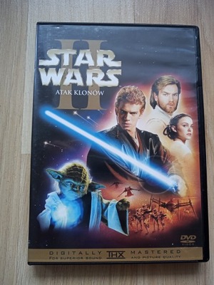 Star Wars II Atak klonów Gwiezdne Wojny 2 DVD