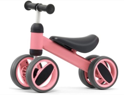 Rowerek biegowy dla dzieci różowy