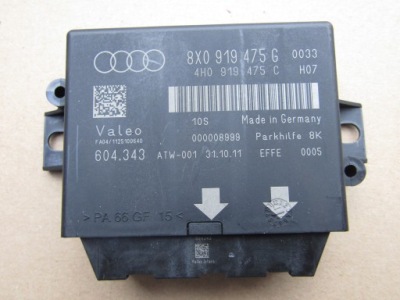 Модуль парктроник pdc audi a1 1.4 tfsi 8x 3d фото №1