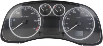 Peugeot 307 лічильник прилади спідометр дизель p9636708880e європа фото №1
