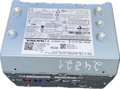 31444260 радио volvo s90 / v90 2016- фото №1