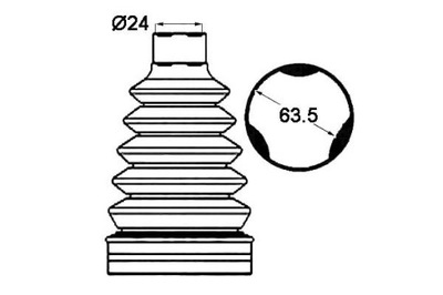 Sasic 1904007 набір захист, система кермовий фото №1