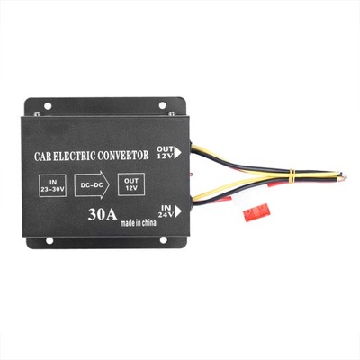 AUTO DE CARGA 30A 360W DC 24V DO 12V CONVERTEDOR POTENCIA ELÉCTRICO  