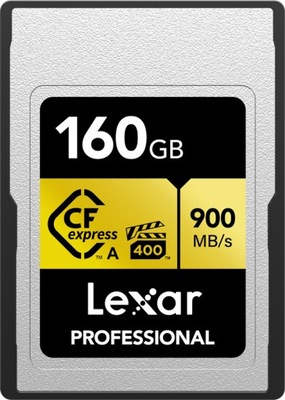Karta Lexar CFexpress Gold Typ A 160GB R900/W800 VPG400