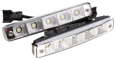 LIGHT FOR DRIVER DAYTIME DRL 5 LED ROAD  