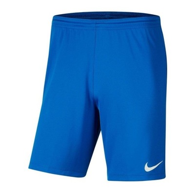 Spodenki Nike Park III Knit Jr BV6865-463 r.164 cm