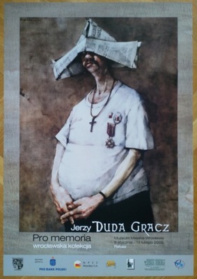 Duda Gracz - plakat do wystawy