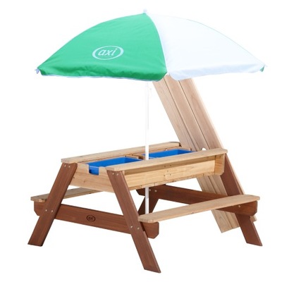 Stól piknikowy z parasolem AXI Nick 95 x 97,7 x 48,7 cm