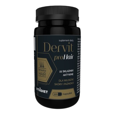 Dervit ProHair - suplement diety na włosy, skórę, paznokcie