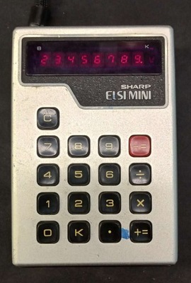 Kalkulator Sharp Elsi mini EL-801