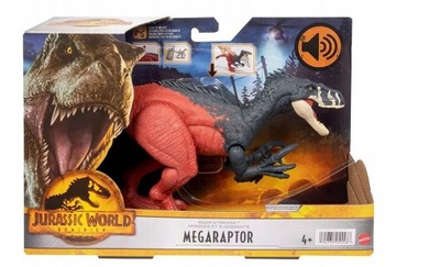 MATTEL JURASSIC WORLD DOMINION MEGARAPTOR HGP79