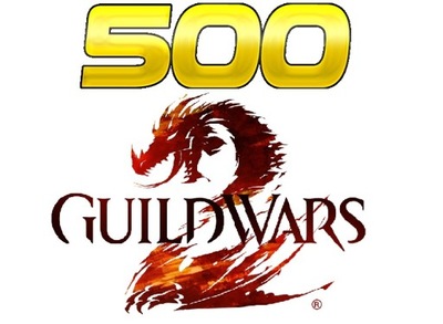 GUILD WARS 2 GW2 500 GOLD MONETY EU 24/7