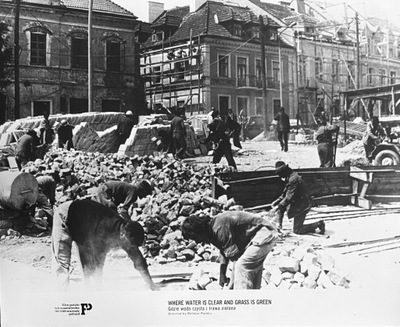 SANDOMIERZ budowa osiedla mieszkaniowego na Rokitku duży fotos filmowy