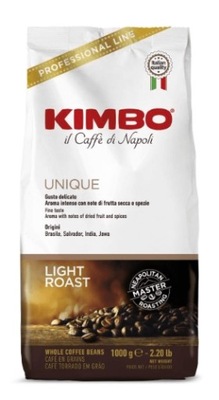 Kawa Ziarnista Mieszana do Ekspresu Kimbo Espresso Unique 1KG 1000 g