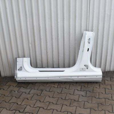 Порог левый перед блок двигателя средний tesla model y лак ppsw фото №1