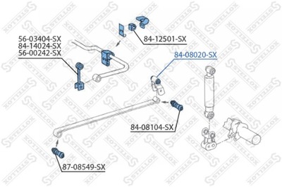 САЙЛЕНТБЛОК РЫЧАГА MERCEDES SPRINTER 2-T 214 95-06