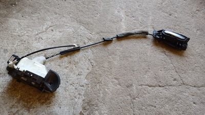 Citroen c5 iii замок двері лівий передній 6 pin фото №1