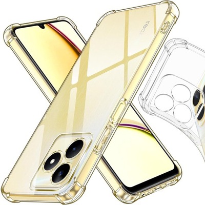 ETUI do REALME NOTE 50 / C53 / C51 ANTI SHOCK CASE WZMACNIANE + SZKŁO