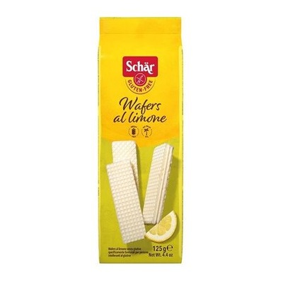 Wafelki bezglutenowe z kremem cytrynowym 125 g Schar