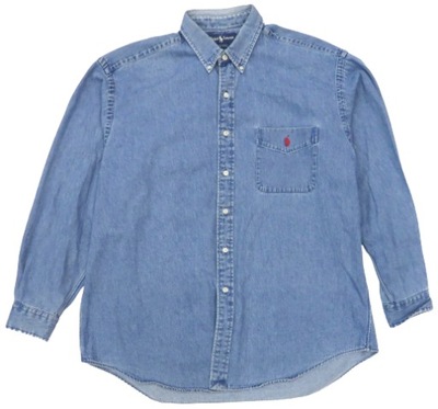 KOSZULA JEANSOWA RALPH LAUREN BIG SHIRT r.L