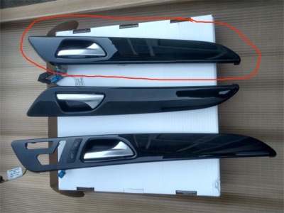 Mercedes gls gle gl x166 166 молдинг дверь drewno dekor правый левый задняя фото №1